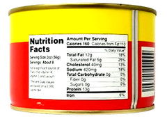 Palm Corned Beef with Juices 15 oz ( Pack of 3 )~04/2029
