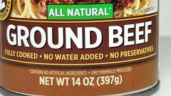 6 Canned Ground Beef 🇺🇸 USA Made Keystone Meat 14 Oz Ex 10/2029 Emergency Food