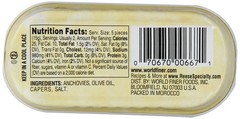 Reese Rolled Anchovies 2 Ounce Tins Pack of 10