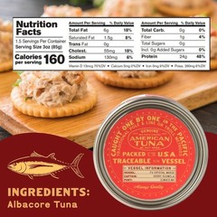 Albacore Tuna, No Added Salt 6.0 OZ