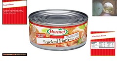 Delicious Smoked Ham Chunks – 5 Oz Pack of 12 | 90 Calories, Protein-rich Snack