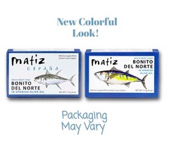 Matiz España Bonito Del Norte 4 Ounce White Meat Tuna in Olive Oil 12 Tins