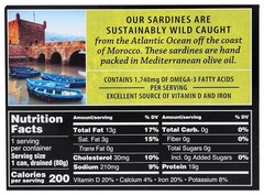 Ready-to-Eat Crown Prince Skinless Sardines in Olive Oil – 3.75 oz Gourmet Snack