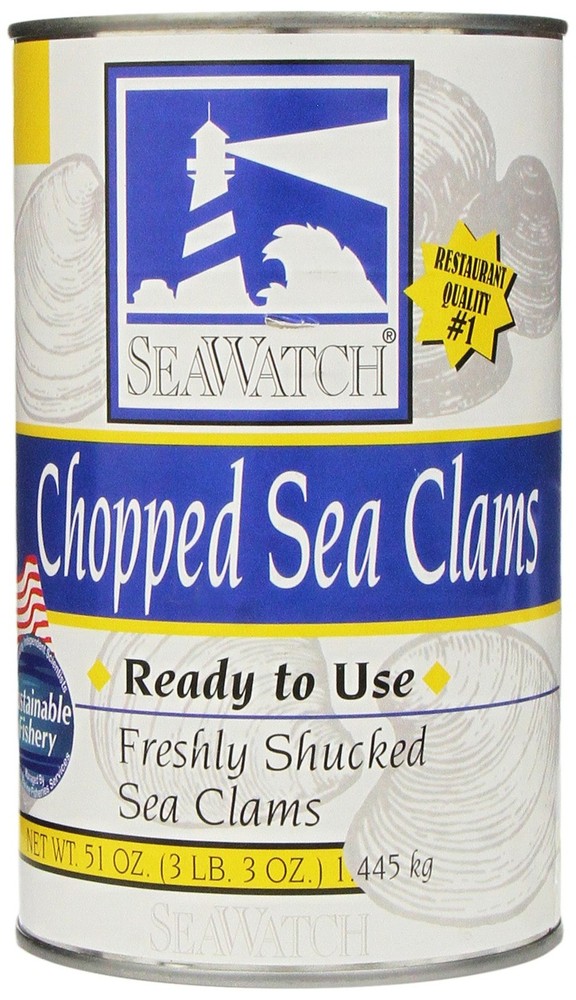 Chopped Sea Clams Ready to Use 51oz.Can