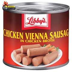 Chicken Vienna Sausage in Chicken Broth, Canned Sausage, 4.6 OZ