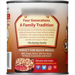 All Natural Beef, 28 oz Can