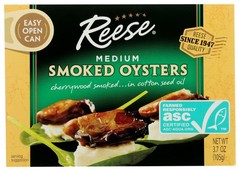 Medium Smoked Oysters, 3.7-Ounces (Pack of 10)