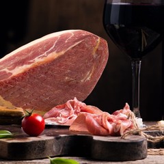Serrano Ham Boneless & Stand – Spanish Jamon Ideal for Tapas…