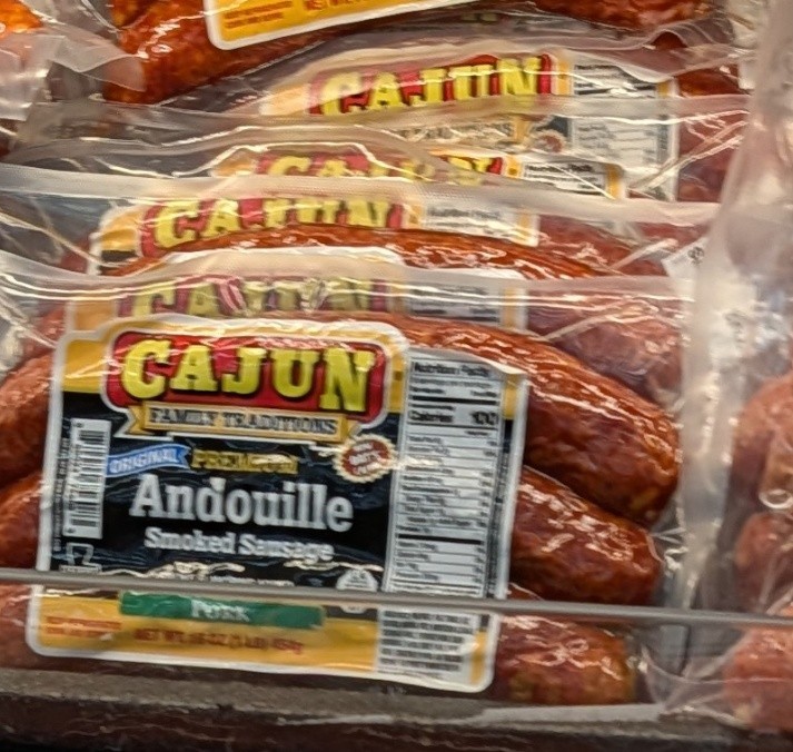 Cajun Family Traditions Andouille Sausage 16 Oz (4 Pack)