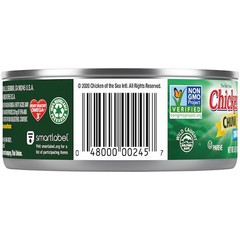 Chicken Of The Sea Chunk Light Tuna In Water, 5 Ounces, 48 Per Case