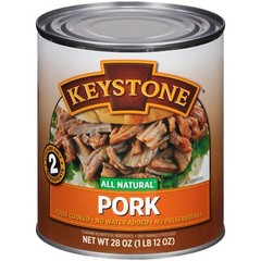 6 Pack – Keystone Meats Natural Pork Fully Cooked 28 oz Food✅, No Preservatives✅