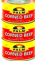 Palm Corned Beef with Juices 11.5 oz ( Pack of 3 ) ~ Exp 7/25/2027
