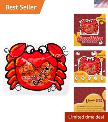 Okabe Kanikko Fried Baby Crabs – Crunchy Gourmet Snack 2.3oz (Pack of 1)