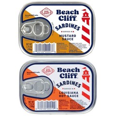 Beach Cliff Wild Caught Sardines, 3.75 oz Can (Pack of 12) Gluten Free