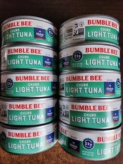 BUMBLE BEE CHUNK LIGHT TUNA IN WATER (PACK OF 10 CANS) NET WT 5 OZ EACH 01/2025
