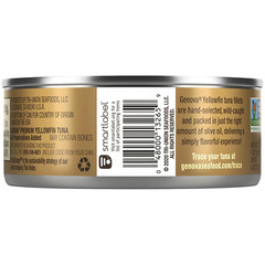 Genova Yellowfin Tuna in Pure Olive Oil 5 Ounce Pack of 24
