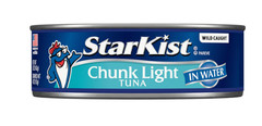 StarKist Chunk Light Tuna in Water, 5 oz (8 Pack) Canned Tuna Fish, Wild Caught,