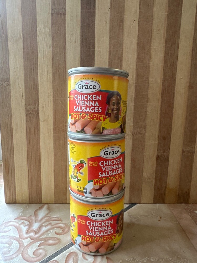 6 Canned Authentic Jamaican sausage