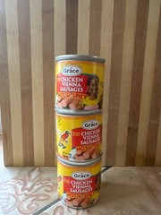 6 Canned Authentic Jamaican sausage