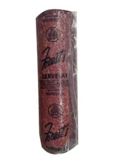 German Cervelat Salami With Garlic & Cracked Pepper (3.7Lbs – 3.9Lbs)