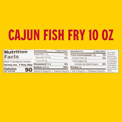 Louisiana Fish Fry Products Cajun Fry, 10 Oz (Pack of 4)