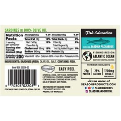 Sustainable Sardines – Wild Caught, High in Calcium