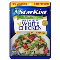 Versatile 2.6 oz Less Sodium Chicken Pouch – Perfect for Quick Recipes or Snacks