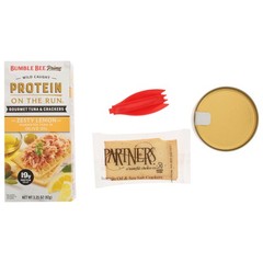Snack Kit Prime Protein Gourmet Tuna Olive Oil Zesty Lemon Easy Open Can 12 Pack
