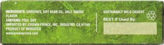 Sustainably Wild-Caught Sardines in Soybean Oil, 12-Pack, 4.25 Oz Cans