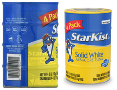 Starkist Solid White Albacore Tuna In Water 25% Less Sodium, 4×12 = 48 Cans
