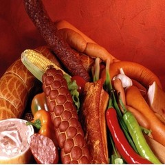 10 Pcs/Bag Total 26 Meter Sausage Casings Dry Inedible Diameter 18-21mm Tube Diy