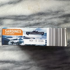 Northern Catch Canned Tin – Sardines in Hot Sauce