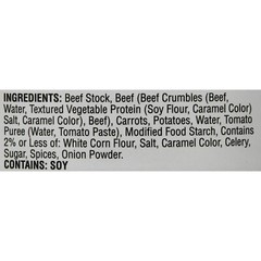 (4 pack) Castleberry’s Chunky Beef Stew, 20 oz Can