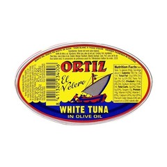 White Tuna in Olive Oil Spanish Wild Caught Fresh Tender Slices 3.95oz Can