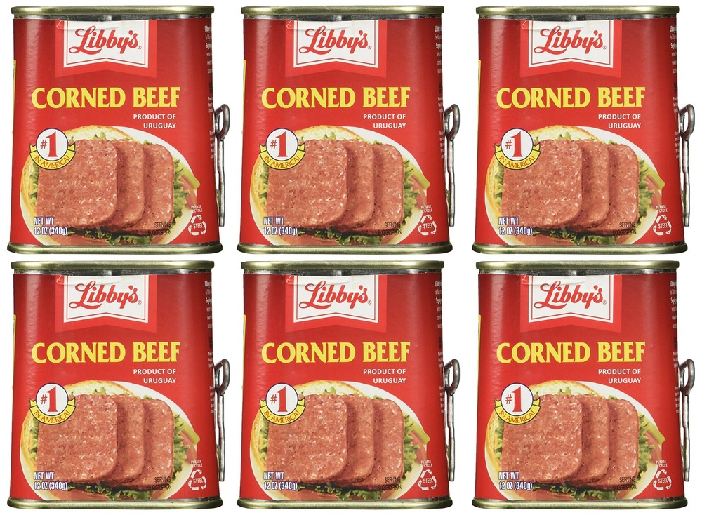 Libby’s Corned Beef 12oz Can (Pack of 6)