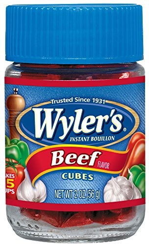 Beef Instant Bouillon Cubes (2 oz Jar)
