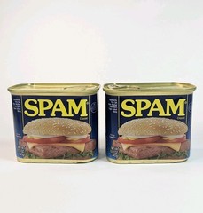 2 Pack SPAM Classic canned Meats, 12 oz Aluminum Cans BB 10/2028