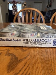 Wild Albacore Solid White Tuna in Water with Sea Salt – 4.6 Oz (Pack of 12) 7-25