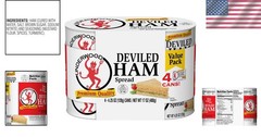 Gluten-Free Deviled Ham Spread – 4 Pack, Perfect for Camping and Picnics