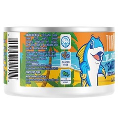 Wild Caught Yellowfin Tuna Chunks with Sweet Corn in Water 3-Pack 3.7 oz Cans