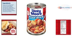 Beef Stew 15 oz Pack of 12 Gluten-Free Hearty Meal Ready to Eat