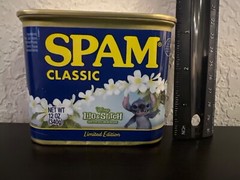 SPAM SET of 3 CANS Disney Lilo & STITCH Limited Edition Hula, Shaka & Surf NEW