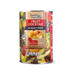 Sweet Harvest Fruit Cocktail in Heavy Syrup, 15.25 oz – Pack of 3