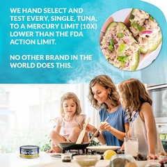 Safe Catch Wild Ahi Yellowfin Tuna Fish Canned, Wild Caught, Lowest Mercury, …