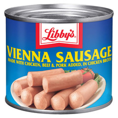 Libby’S Vienna Sausage in Chicken Broth, Canned Sausage, 4.6 OZ (Pack of 24)