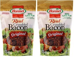 Hormel Premium Real Crumbled Bacon 20 Oz Pouch Pack of 2 Oz Crumbled Bacon