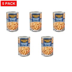 Dakota’s Pride Canned Garbanzo Beans Chick Peas, 15.5 oz – Pack of 5