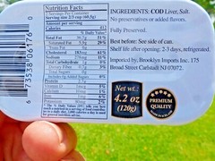 Cod Liver In Oil by Belveder Premium Fresh Wild Caught 4.2 oz. Exp. 10-2026 USA