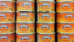 10 Potted Meat Pinic Sandwich Spread Spanish Porto Rico Style Cook Food Recipe