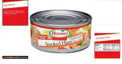 Convenient Fully Cooked Smoked Ham, 5oz x12 – Perfect for Quick Meals & Snacks